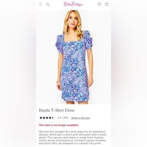 Lilly Pulitzer Haydn Dress (NWOT)